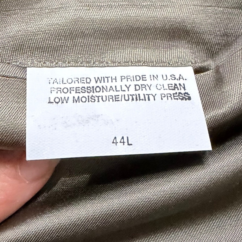 Christian Brooks Pinstripe Suit Men 44L Two-Piece Set - Picture 7 of 15